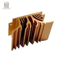 Extrusió de dissipador de calor d'alumini de forma especial